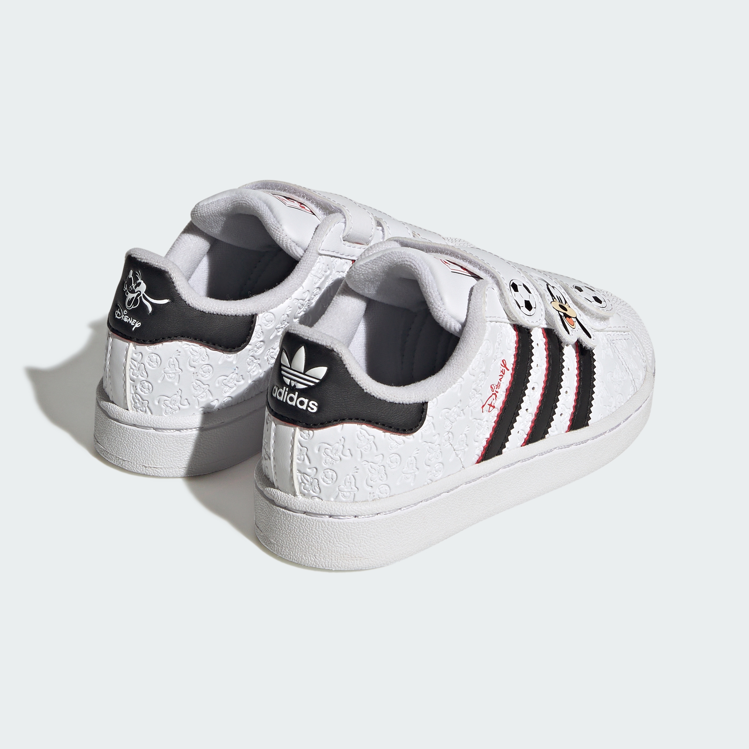 SUPERSTAR II CF C FTWWHT/CBLACK/RED