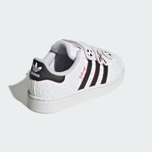SUPERSTAR II CF C FTWWHT/CBLACK/RED