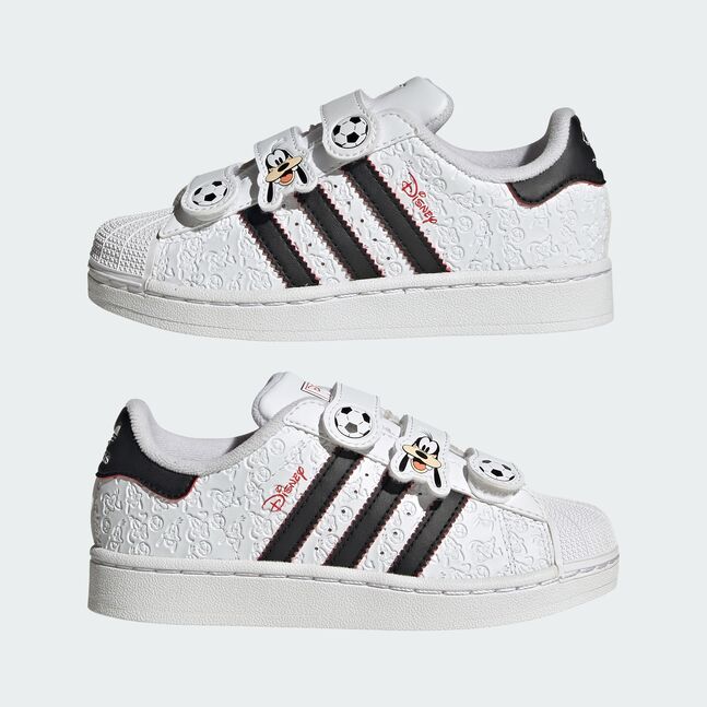 SUPERSTAR II CF C FTWWHT/CBLACK/RED