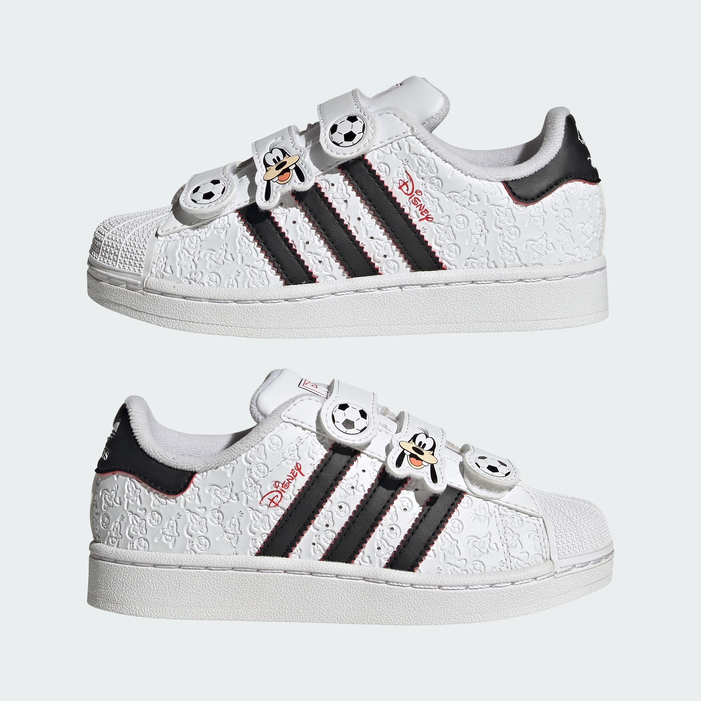 SUPERSTAR II CF C FTWWHT/CBLACK/RED