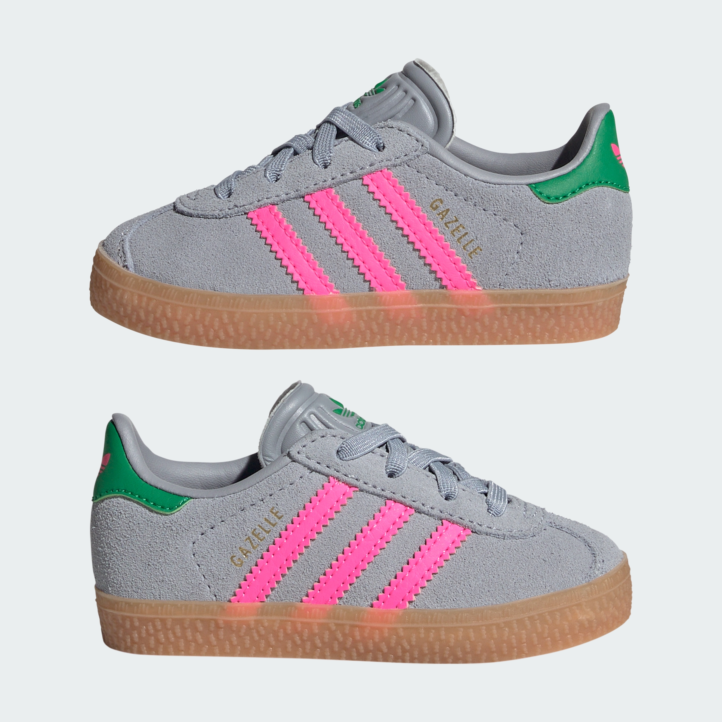 GAZELLE CF EL I HALSIL/LUCPNK/GREEN