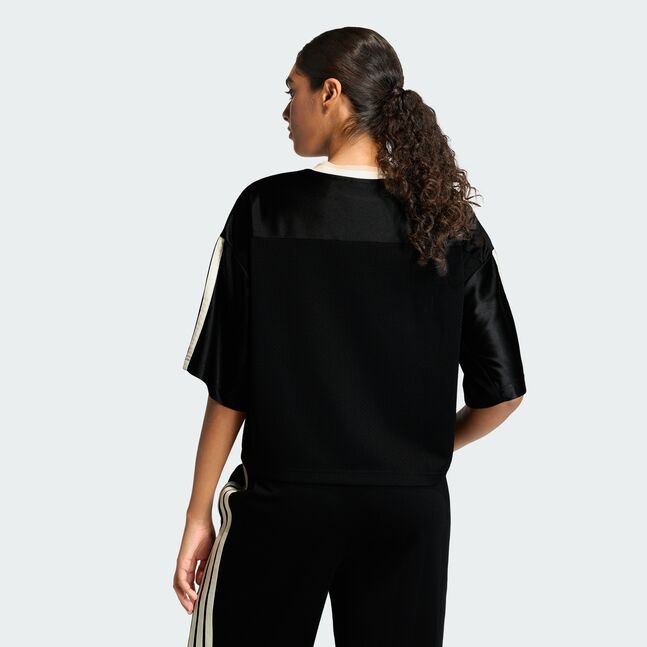 W STA SEAS TEE BLACK/CRLI/OWHITE