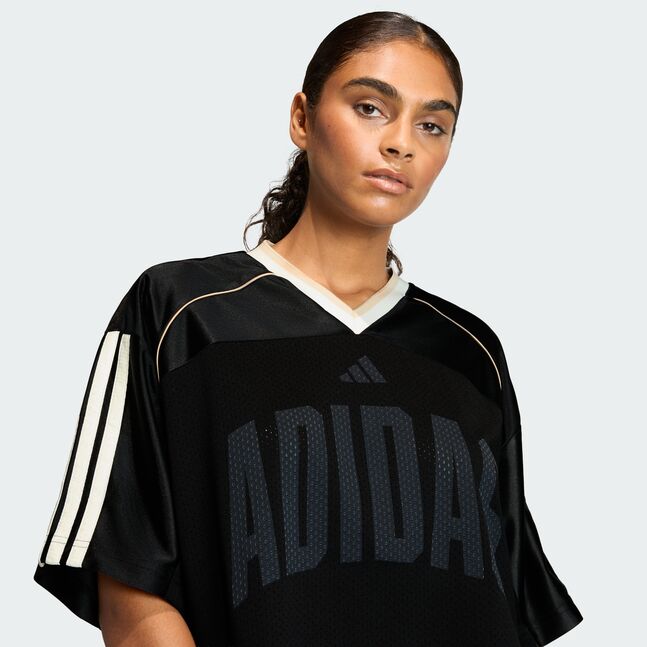 W STA SEAS TEE BLACK/CRLI/OWHITE
