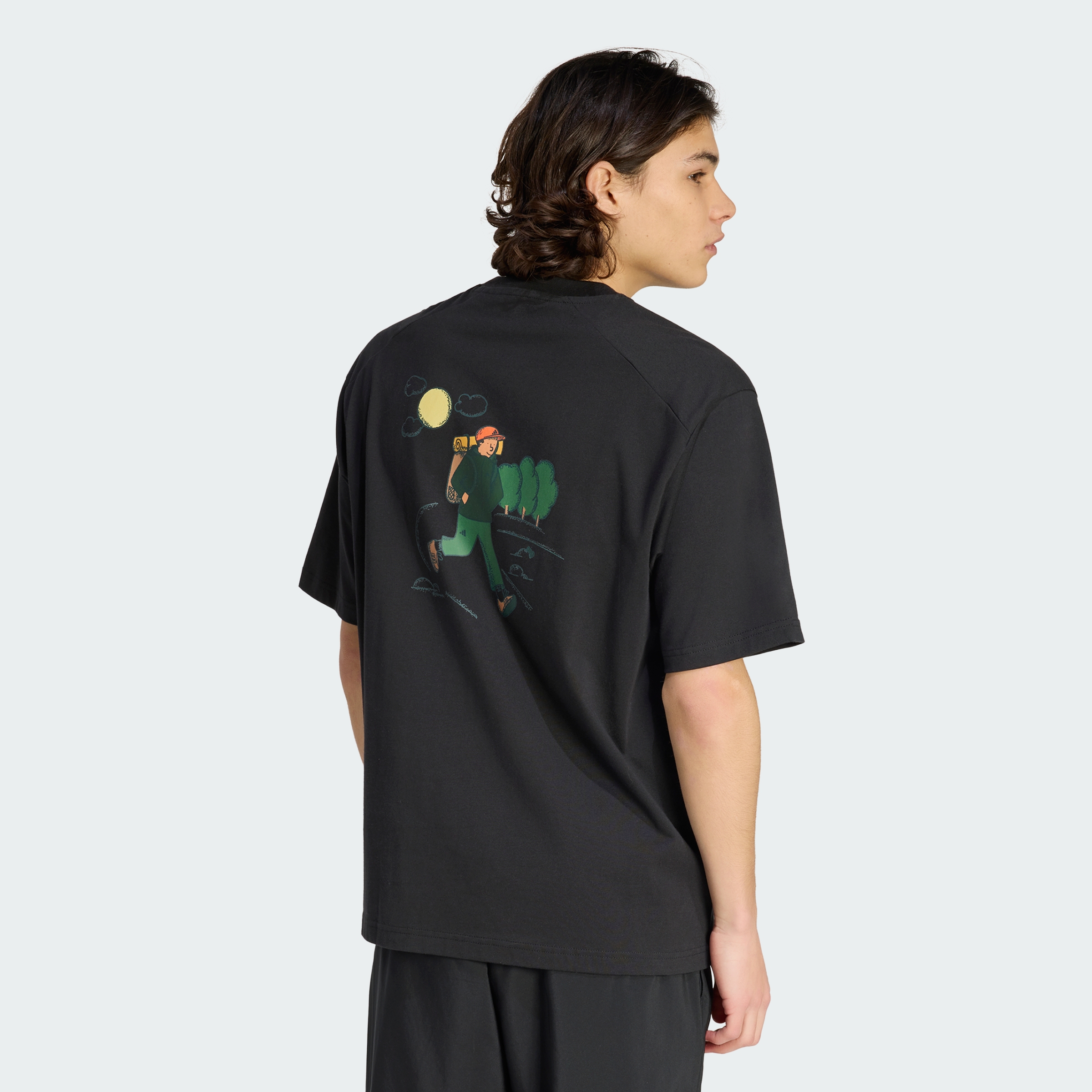 M DDL HIKE T BLACK