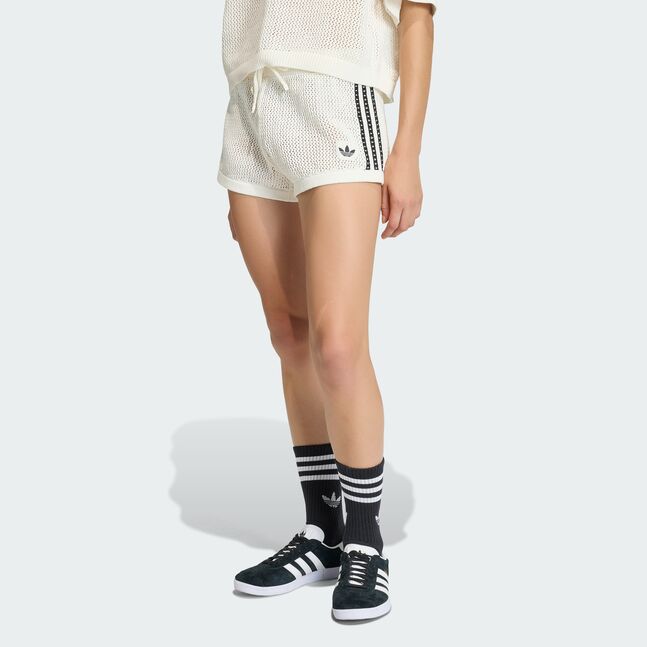 CROCHET SHORTS OWHITE