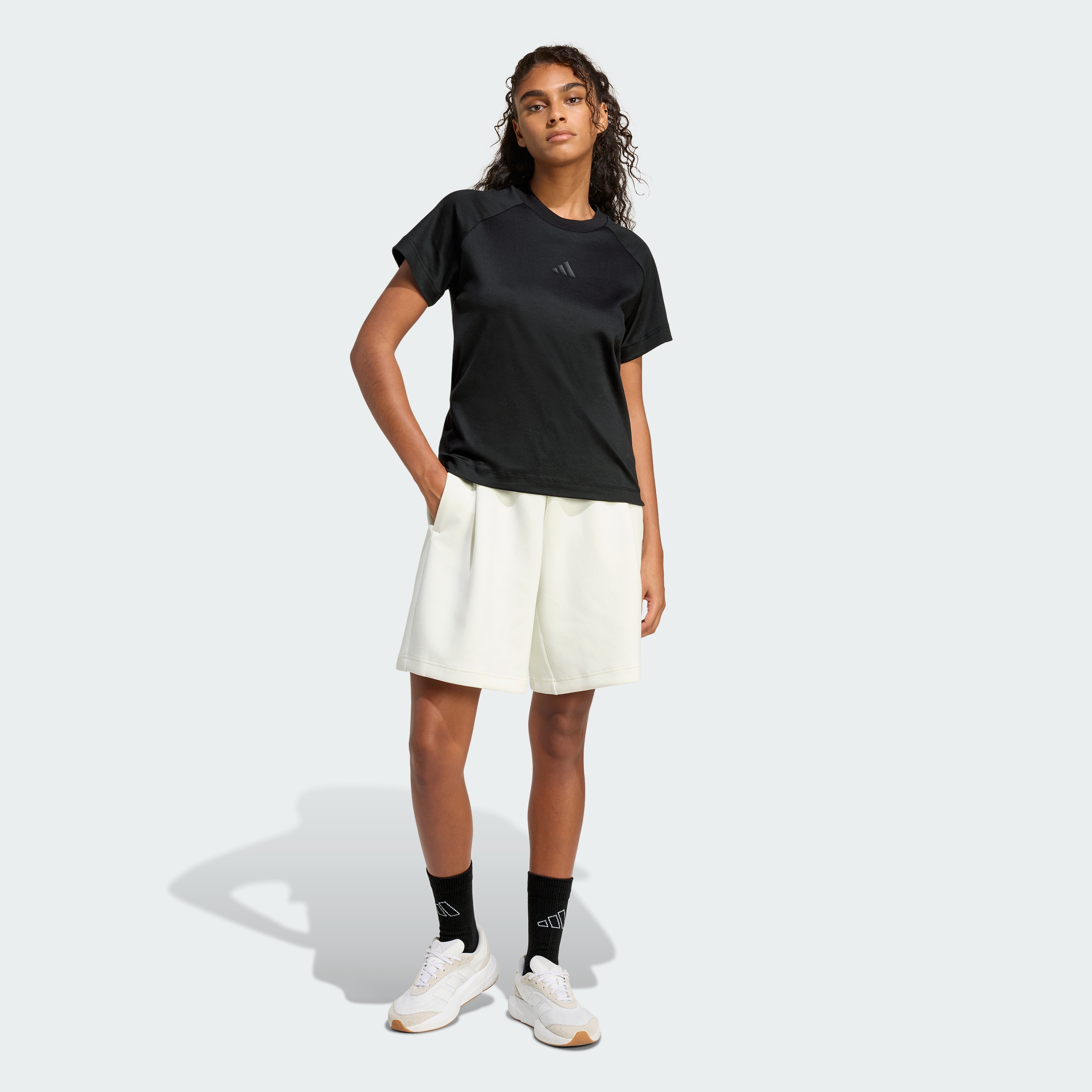 W SL REG T BLACK