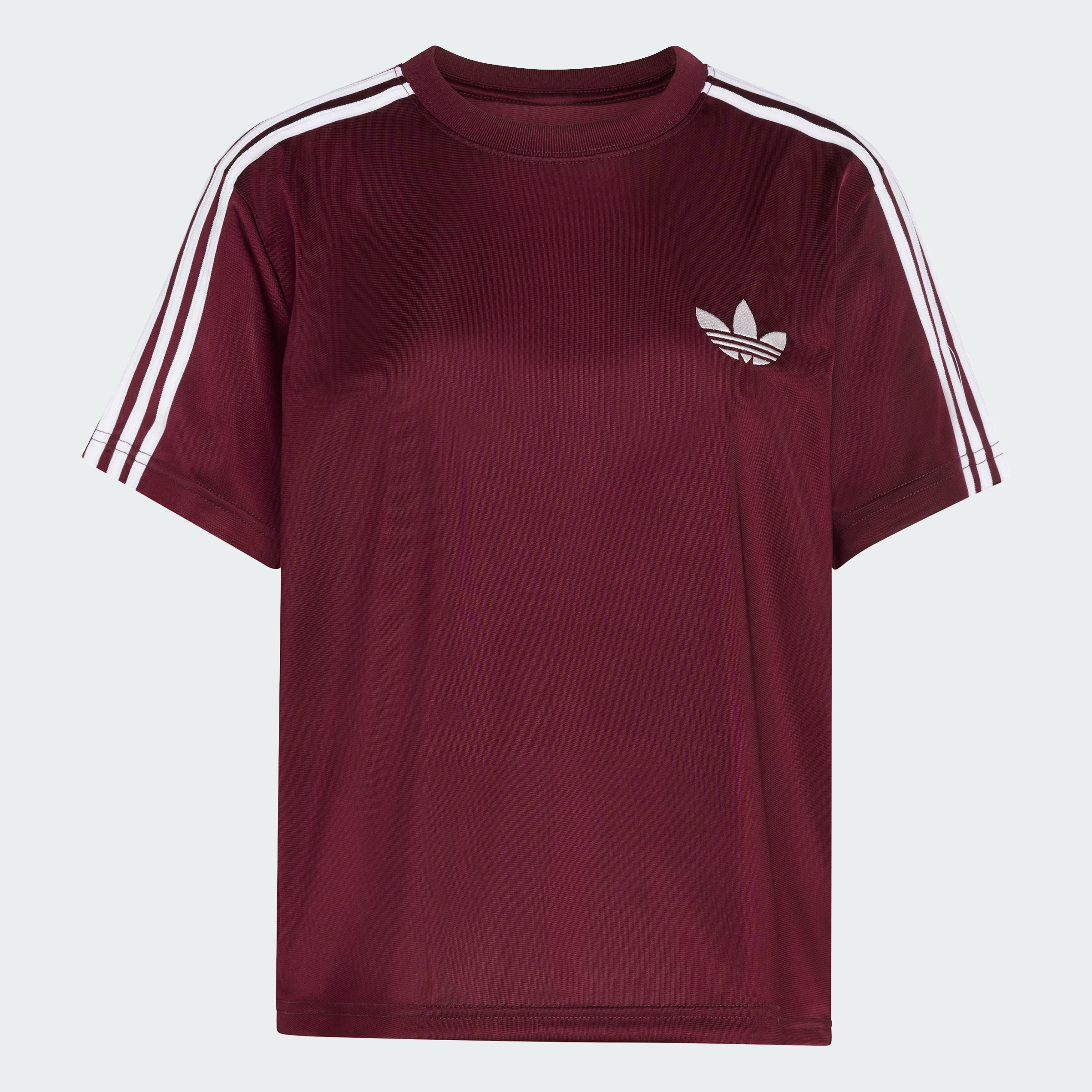 FB TEE MAROON/OWHITE