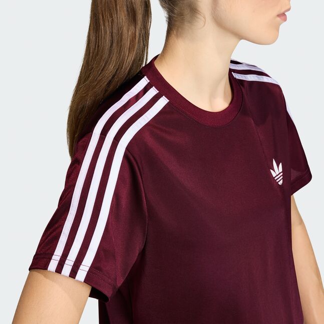 FB TEE MAROON/OWHITE