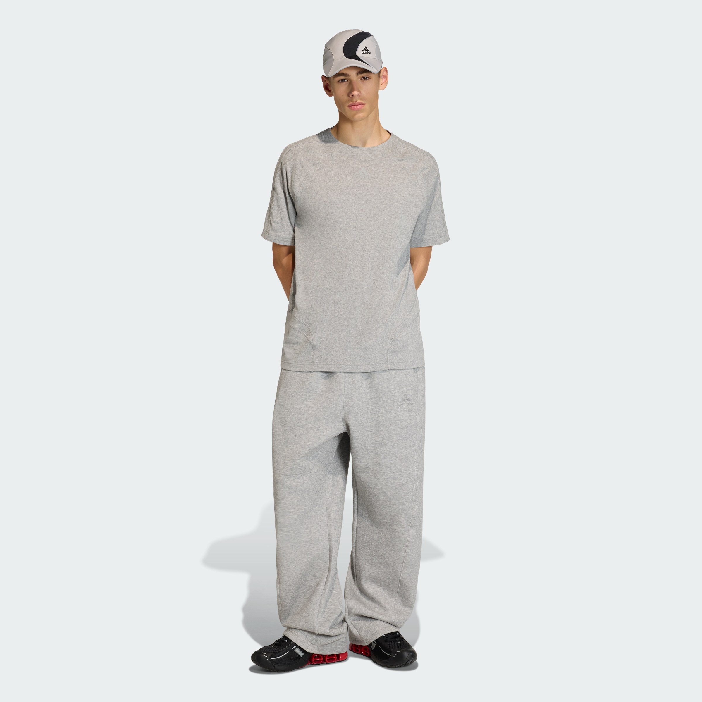 CUTLINE CO TEE MGREYH/MGREYH
