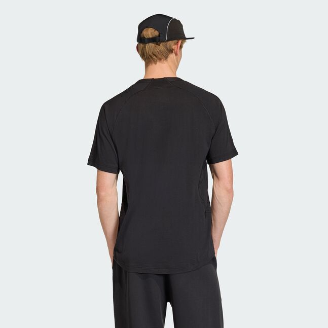 CUTLINE CO TEE BLACK