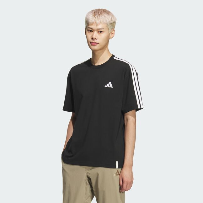 ES 3S S/S TEE BLACK