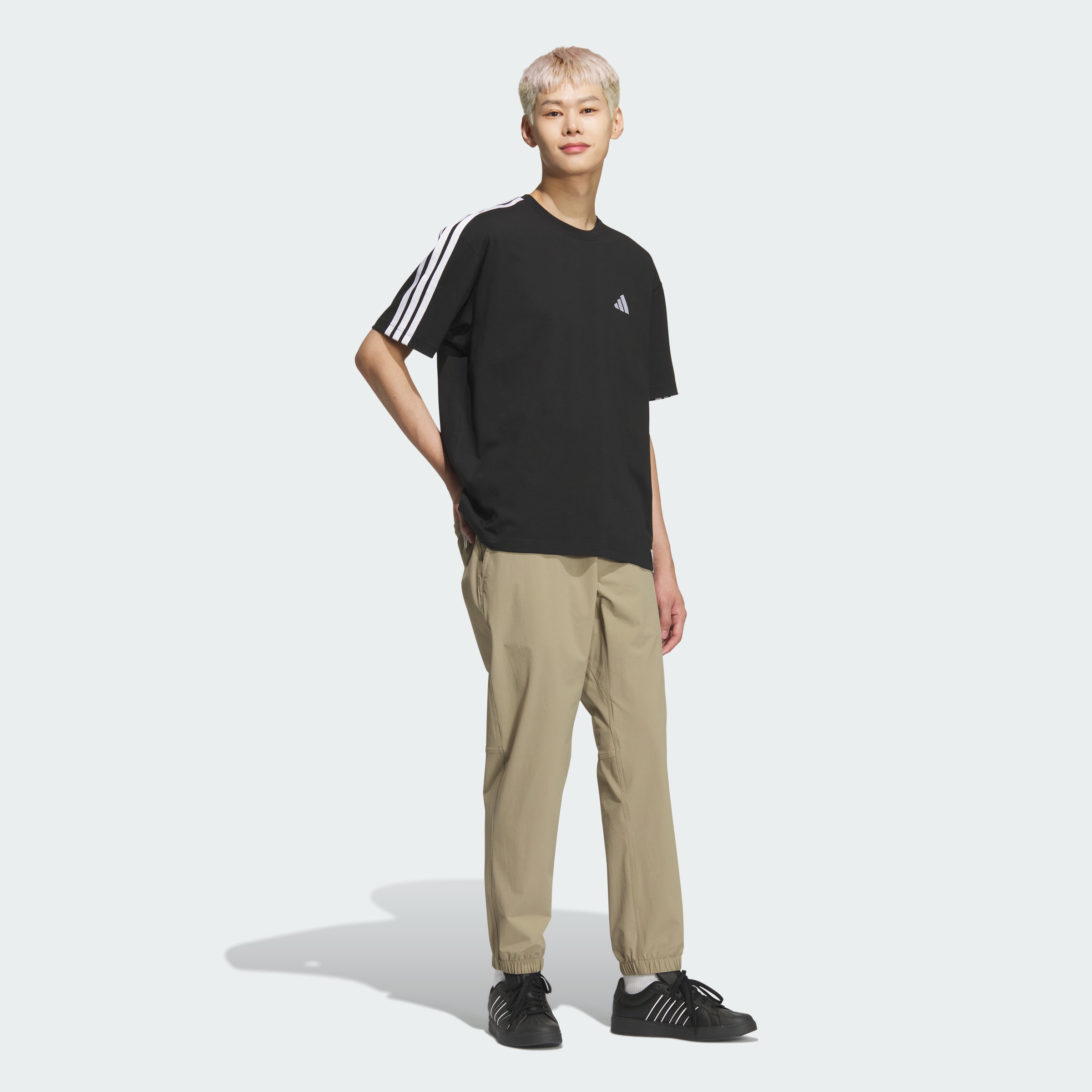 ES 3S S/S TEE BLACK
