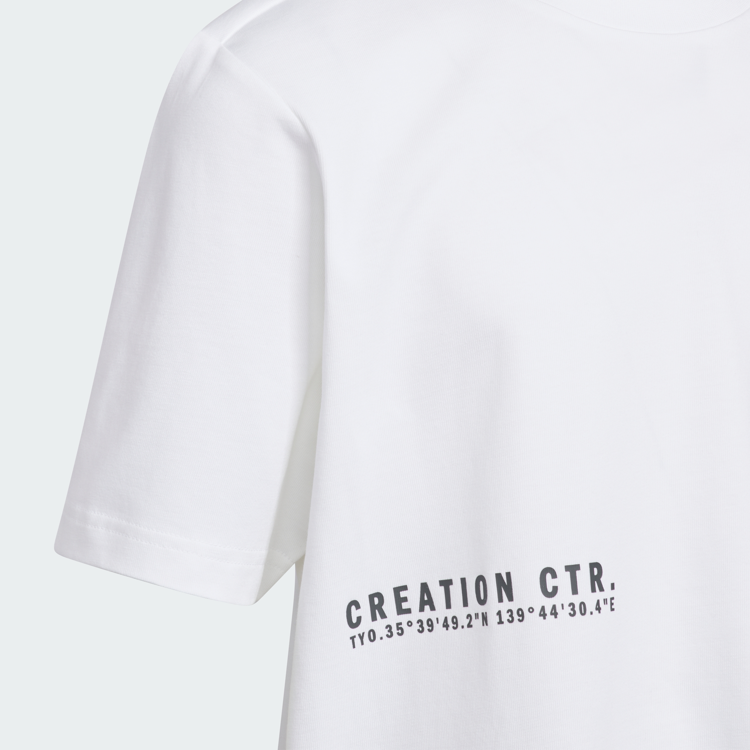 K BL TEE S/S WHITE