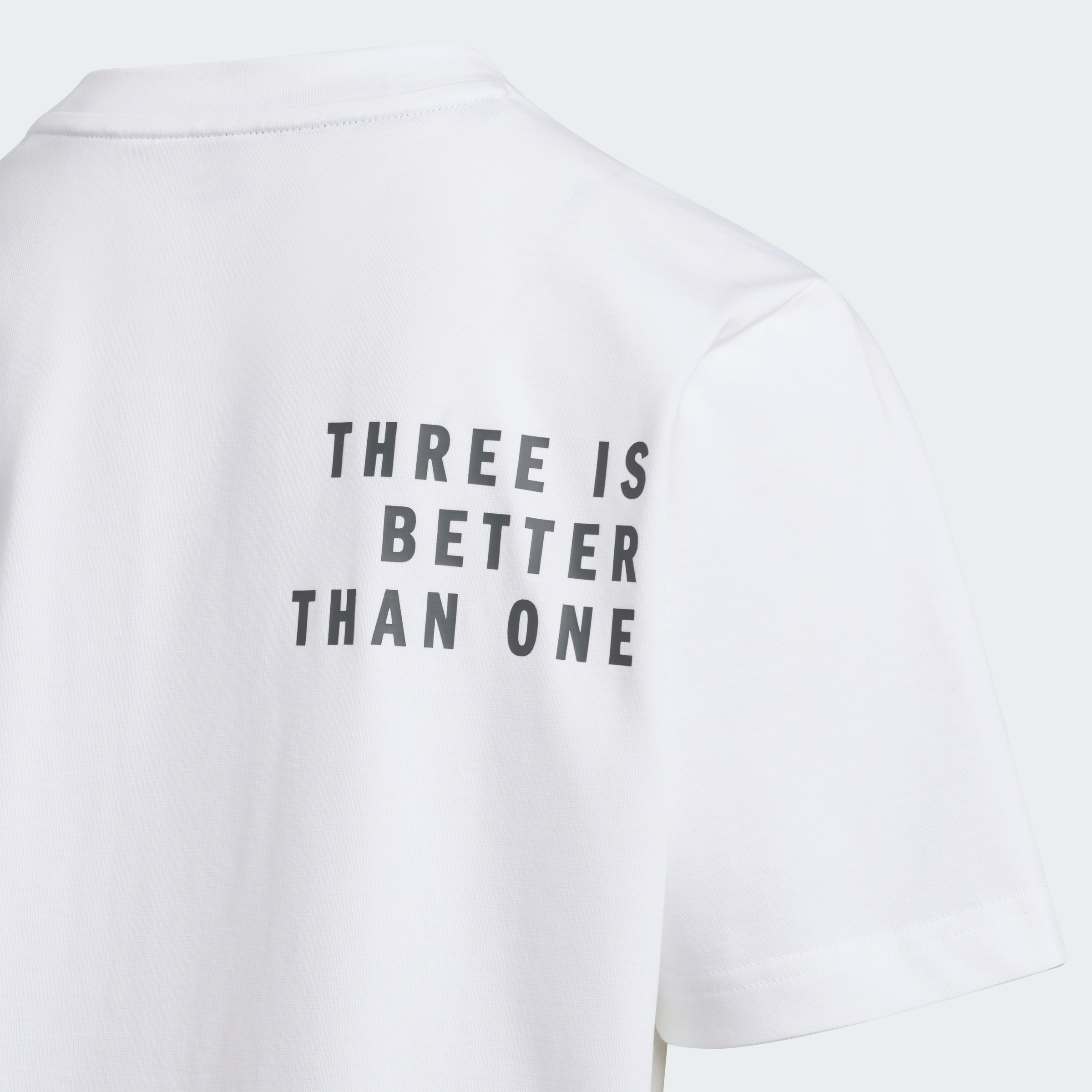 K BL TEE S/S WHITE