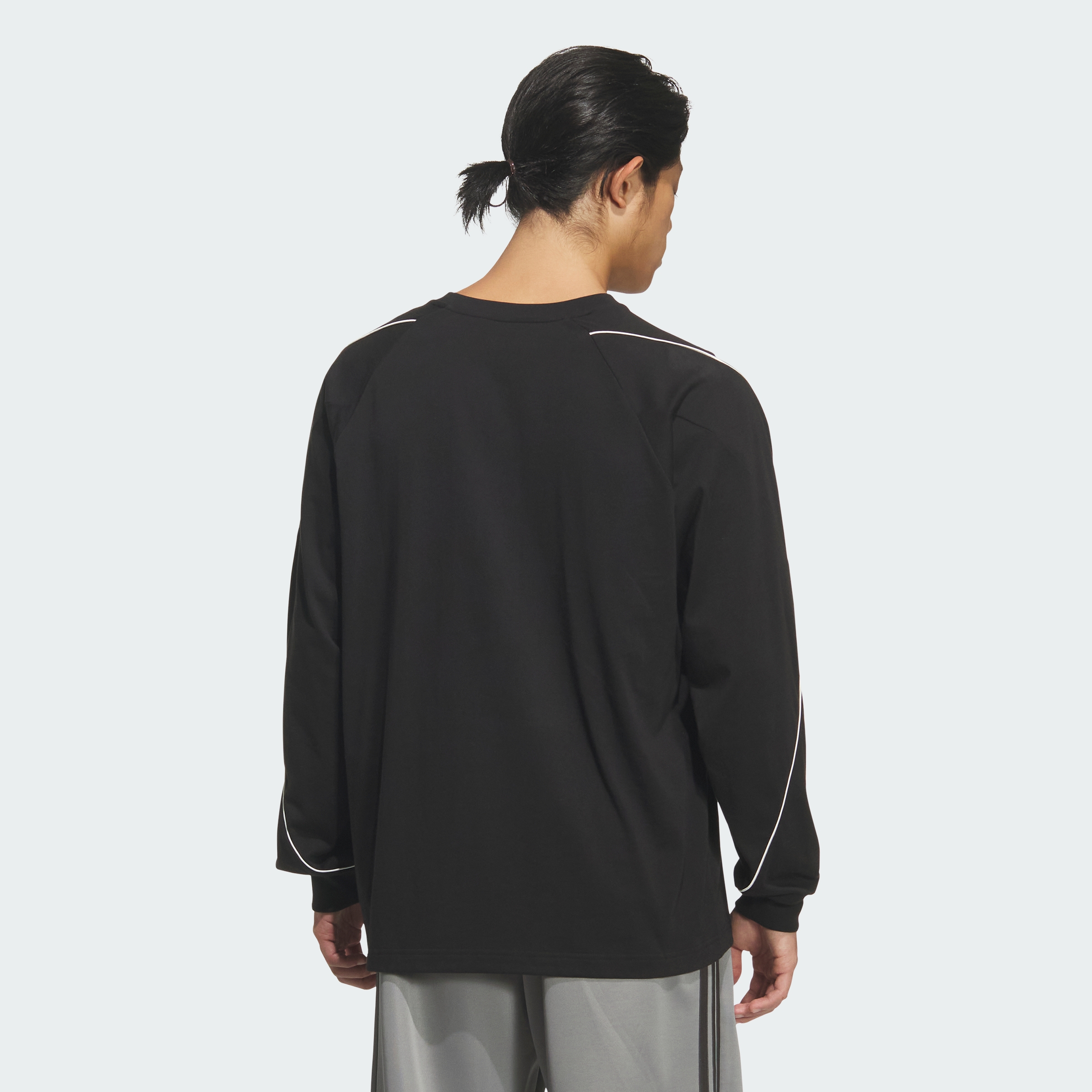 STADIUM L/S TEE BLACK/BLACK