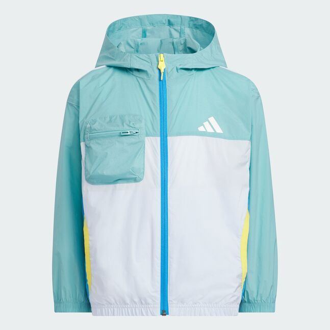 LK WV JKT HOODY MINTON/CRSK