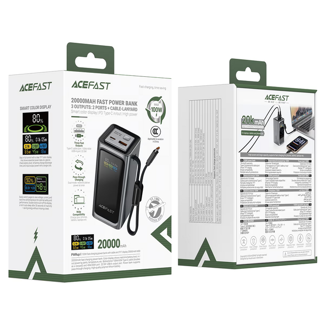 Acefast M33 CCC powerbank 20,000 mAh