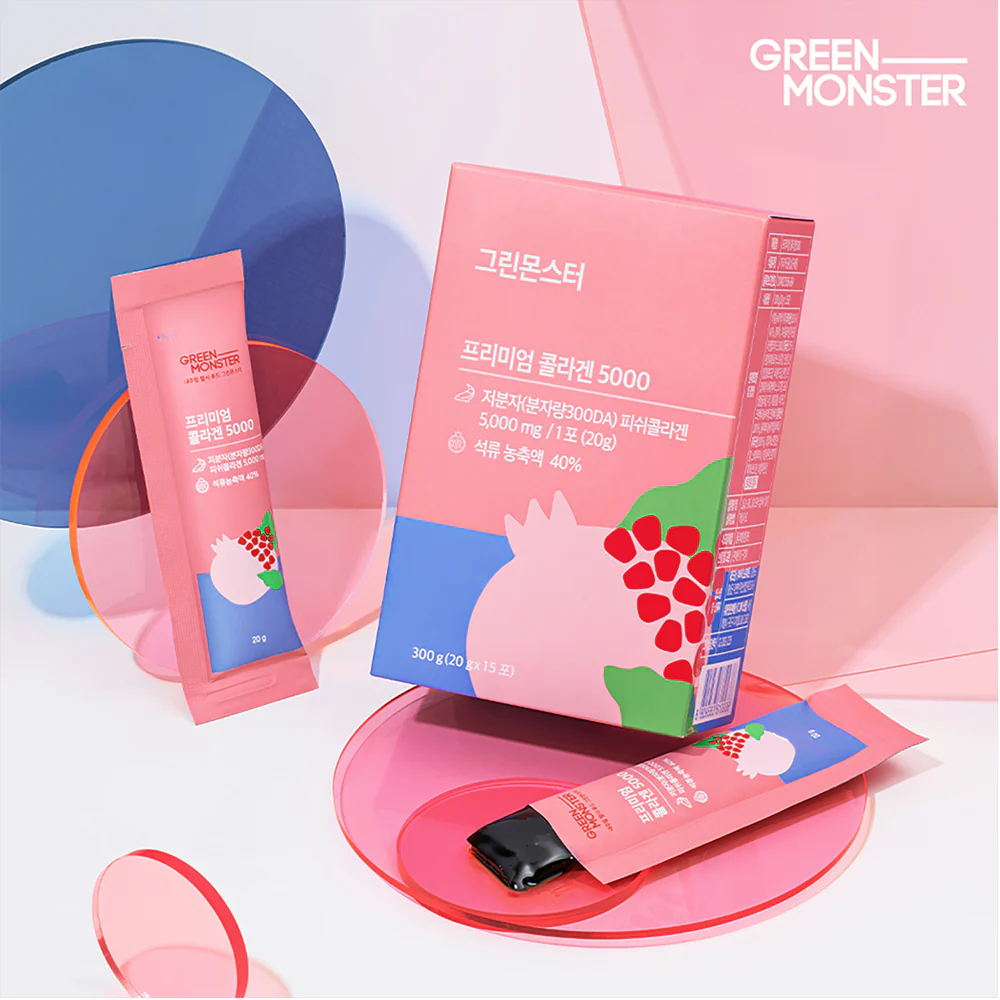 GREEN MONSTER PREMIUM COLLAGEN 5000mg 20гр*15ш