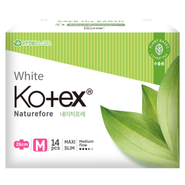 Kotex White Ариун цэврийн хэрэглэл 26см №14