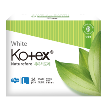 Kotex White Naturefore Ариун цэврийн хэрэглэл 29см №14