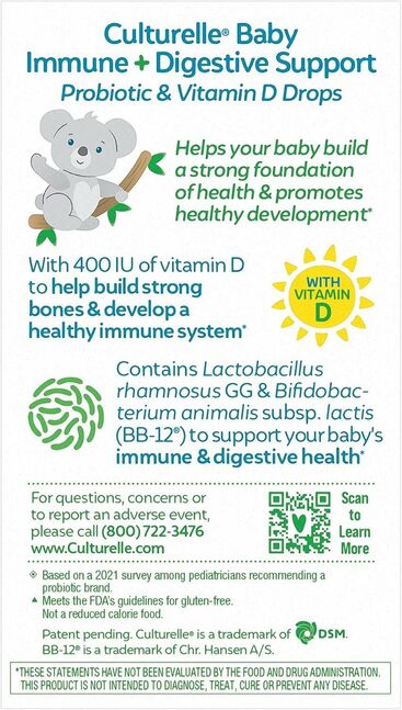 Culturelle Baby Probiotics 👶 0–12 сартай нярайд 3