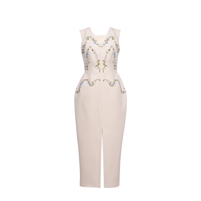 MICHI FLORAL VASE DRESS