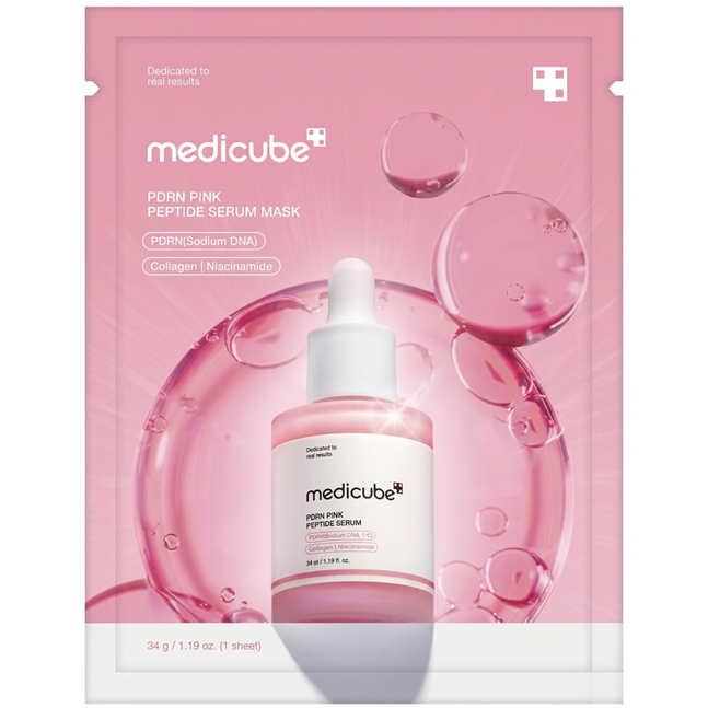 medicube PDRN PINK PEPTIDE SERUM MASK