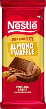 NESTLE хар шоколад, бүйлс самартай, 75г