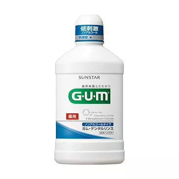 GUM Эмчилгээний ам зайлагч цэнхэр 500мл