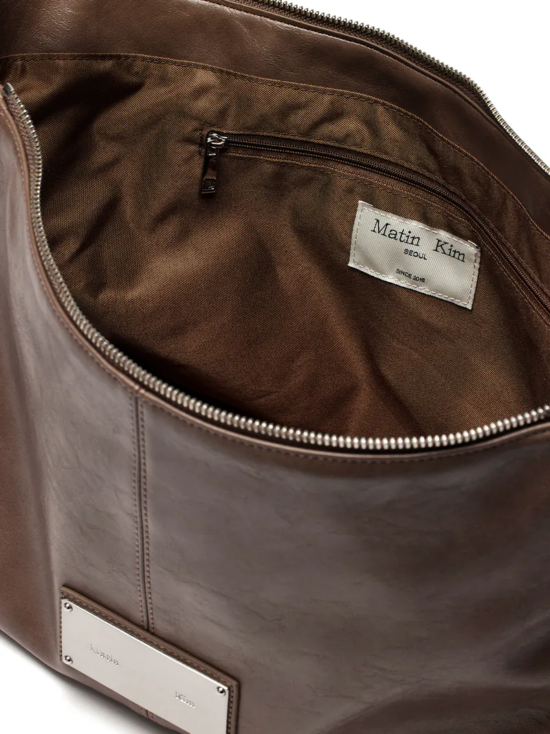 SIDE ZIPPER SHOULDER BAG