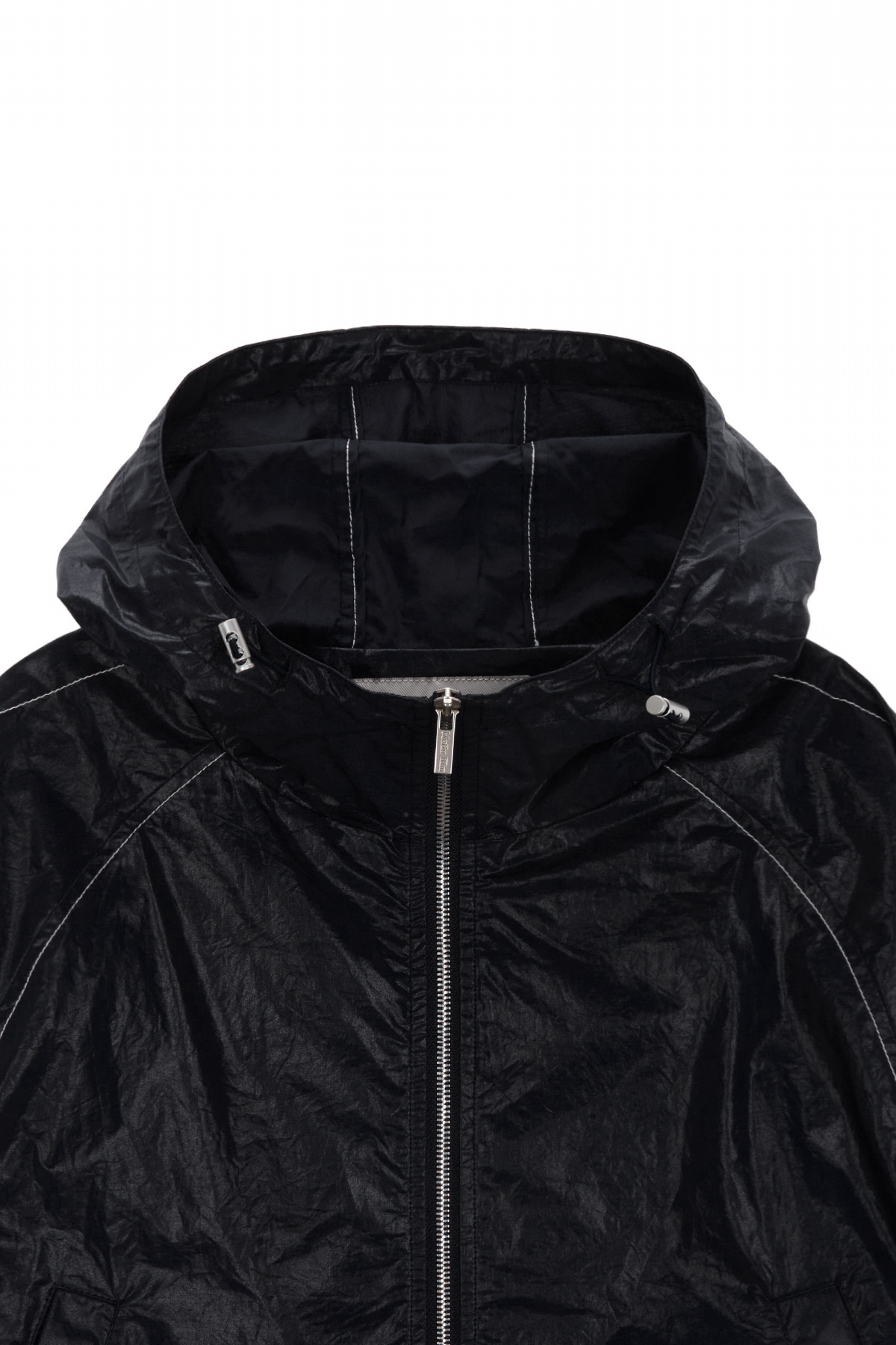 MATIN CROP HOODY COATING JUMPER