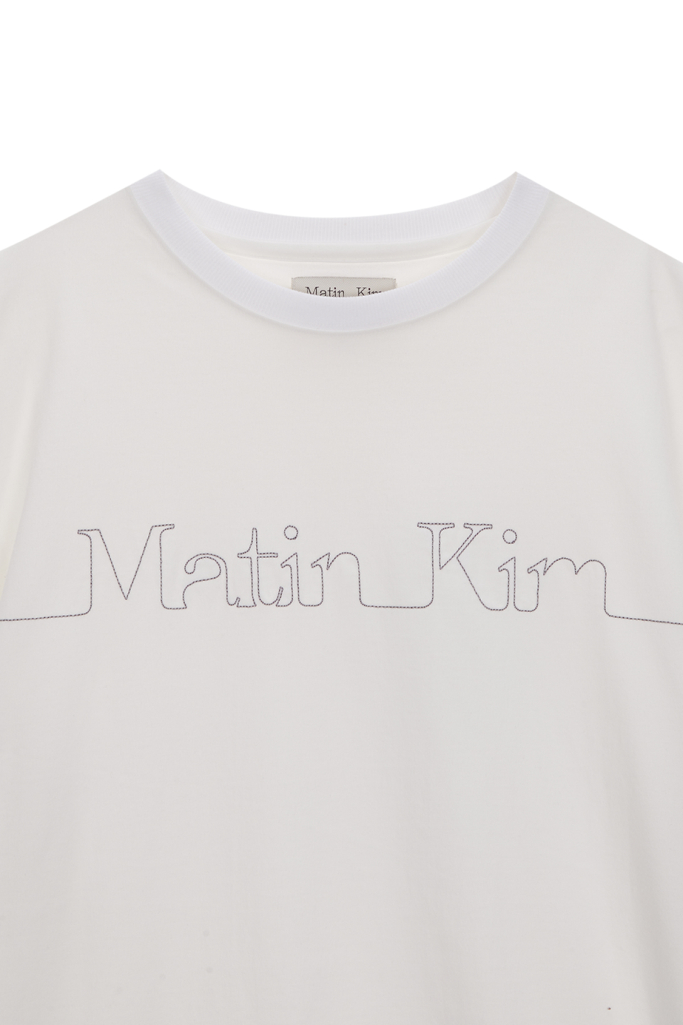 MATIN EDGE STITCH LOGO TOP
