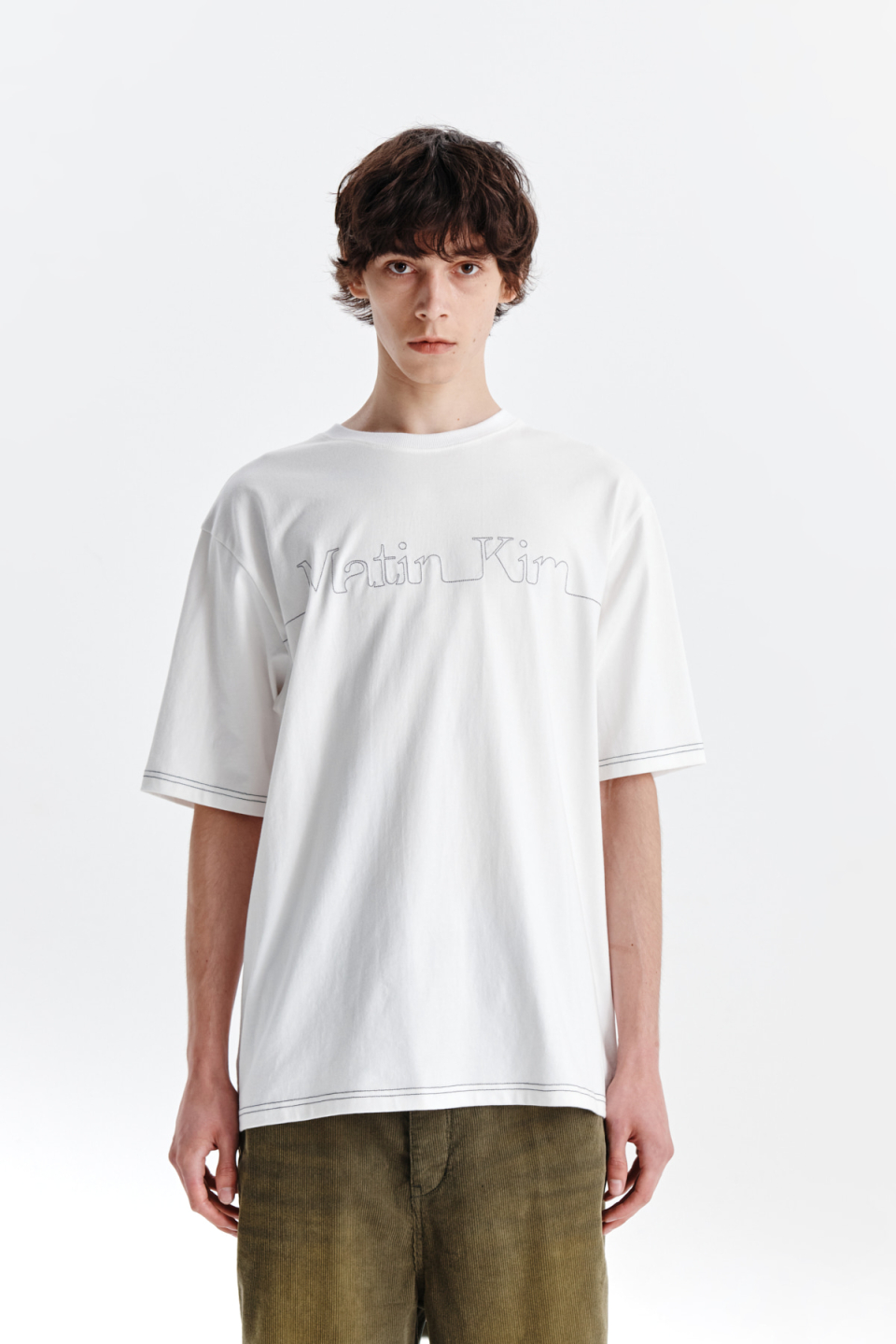 MATIN EDGE STITCH LOGO TOP