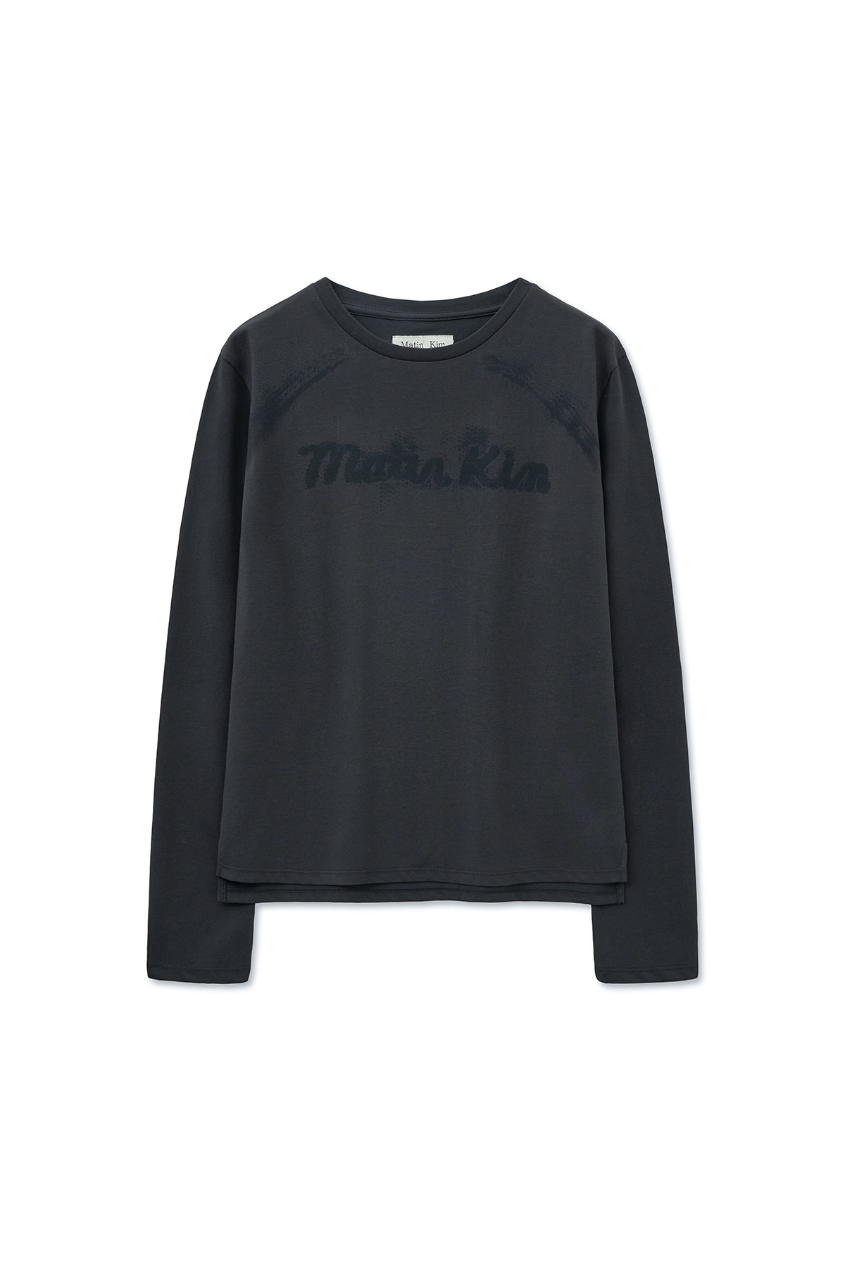 LETTERING GRAPHIC LONG SLEEVE TOP FOR WOMEN