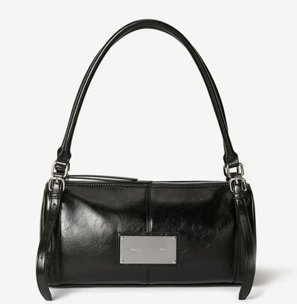 BUCKLE STRAP SHOULDER BAG