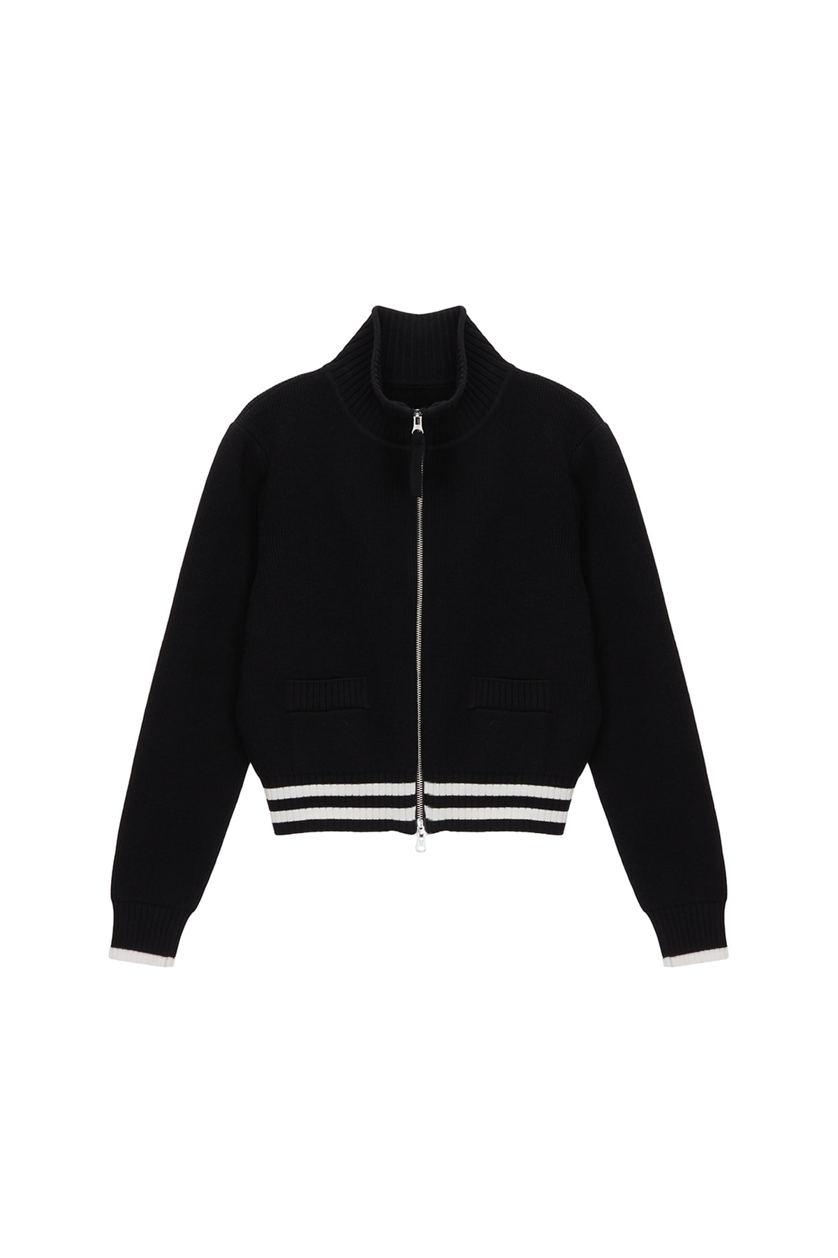 SPELL POINT STRIPE KNIT CARDIGAN