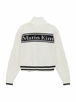 SPELL POINT STRIPE KNIT CARDIGAN