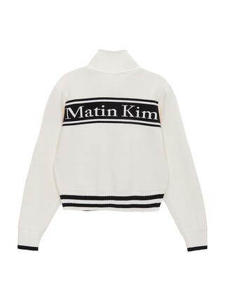SPELL POINT STRIPE KNIT CARDIGAN