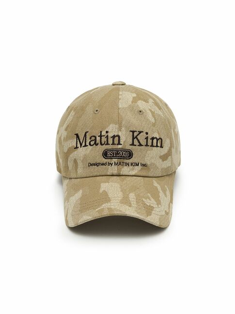 CAMOUFLAGE LOGO BALL CAP