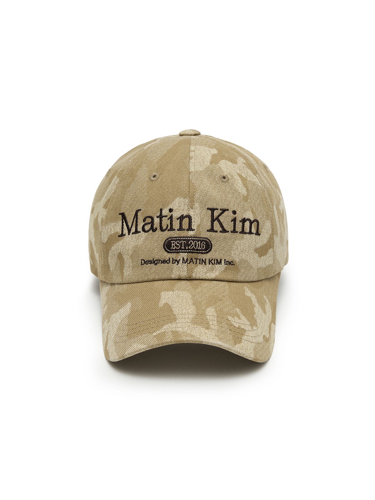 CAMOUFLAGE LOGO BALL CAP