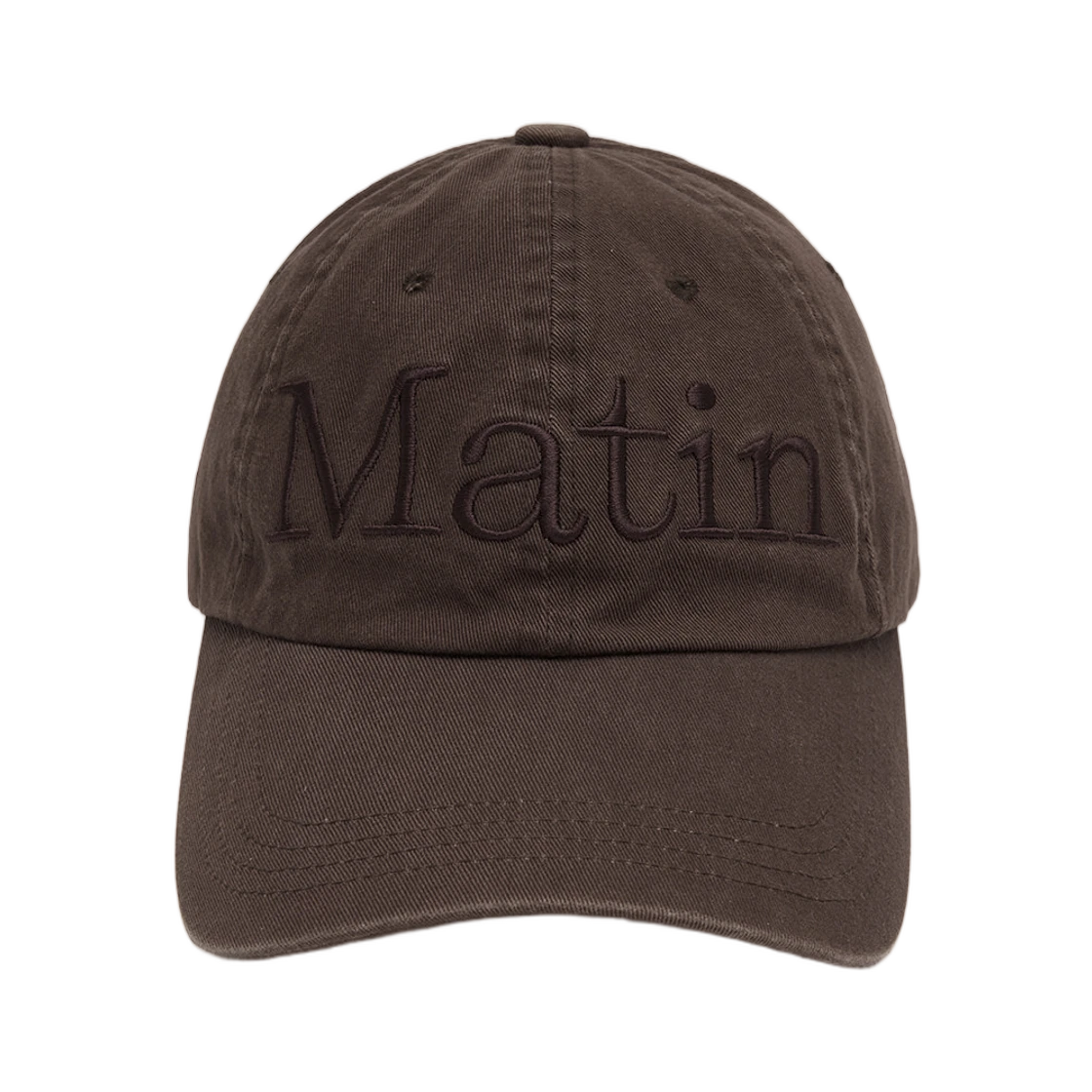 MATIN LOGO WASHED BALL CAP