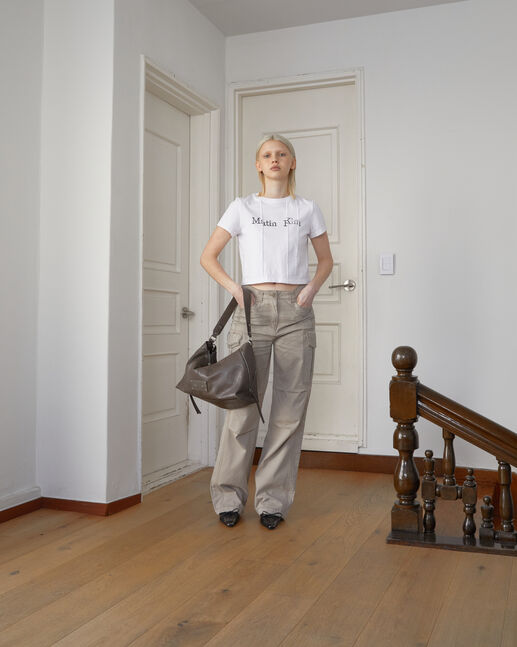 UNBALANCE LOGO CROP TOP