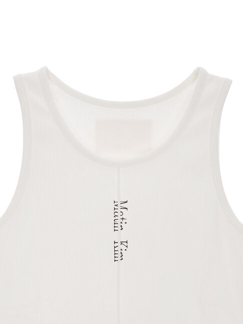 PINTUCK SLEEVELESS TOP