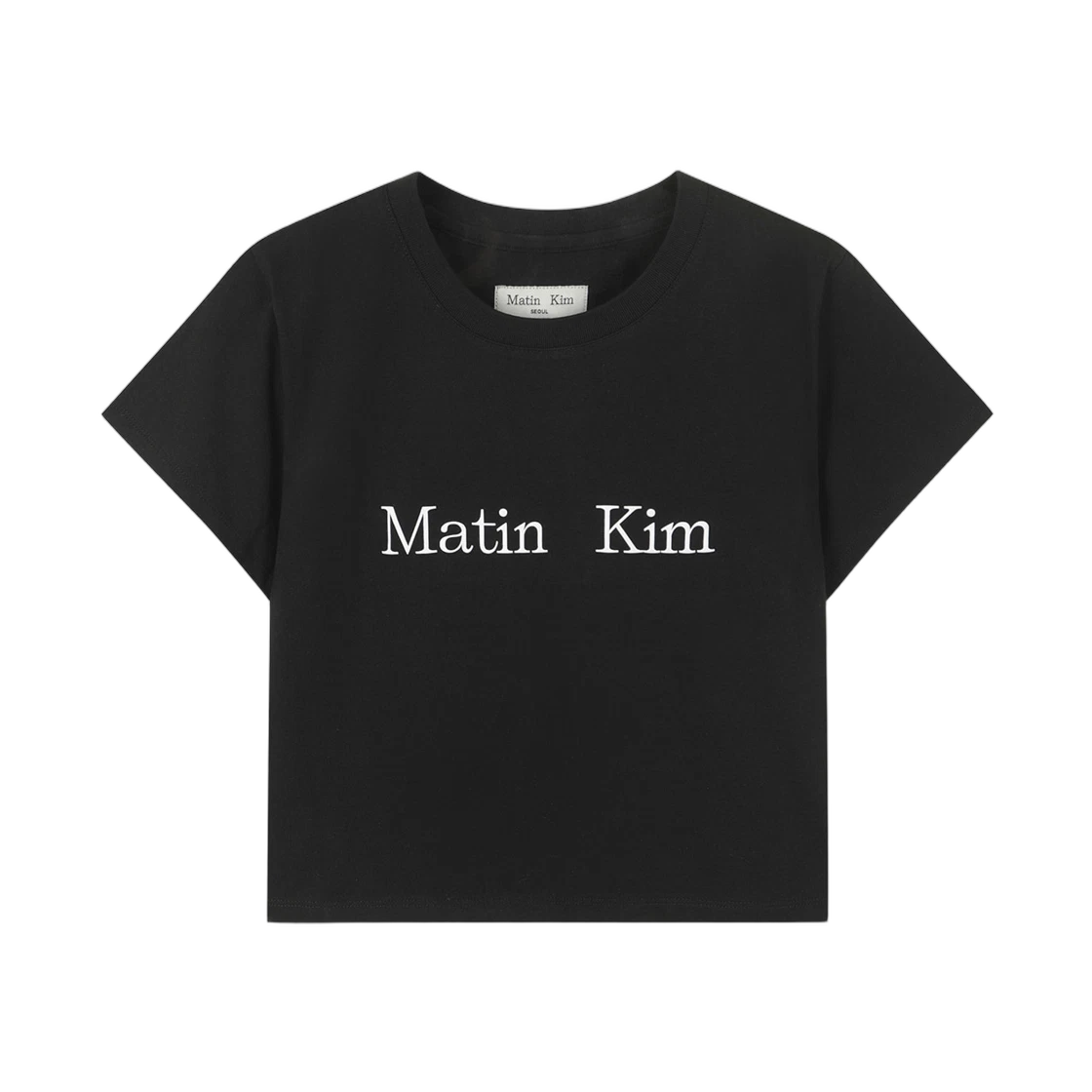 MATIN KIM LOGO CROP TOP