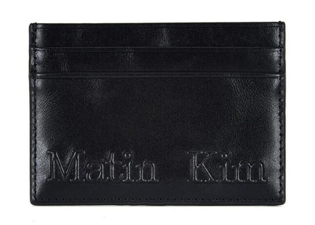 EMBOSSED LOGO CARD WALLET