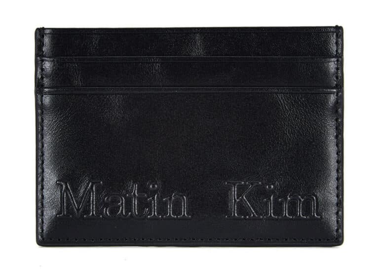 EMBOSSED LOGO CARD WALLET