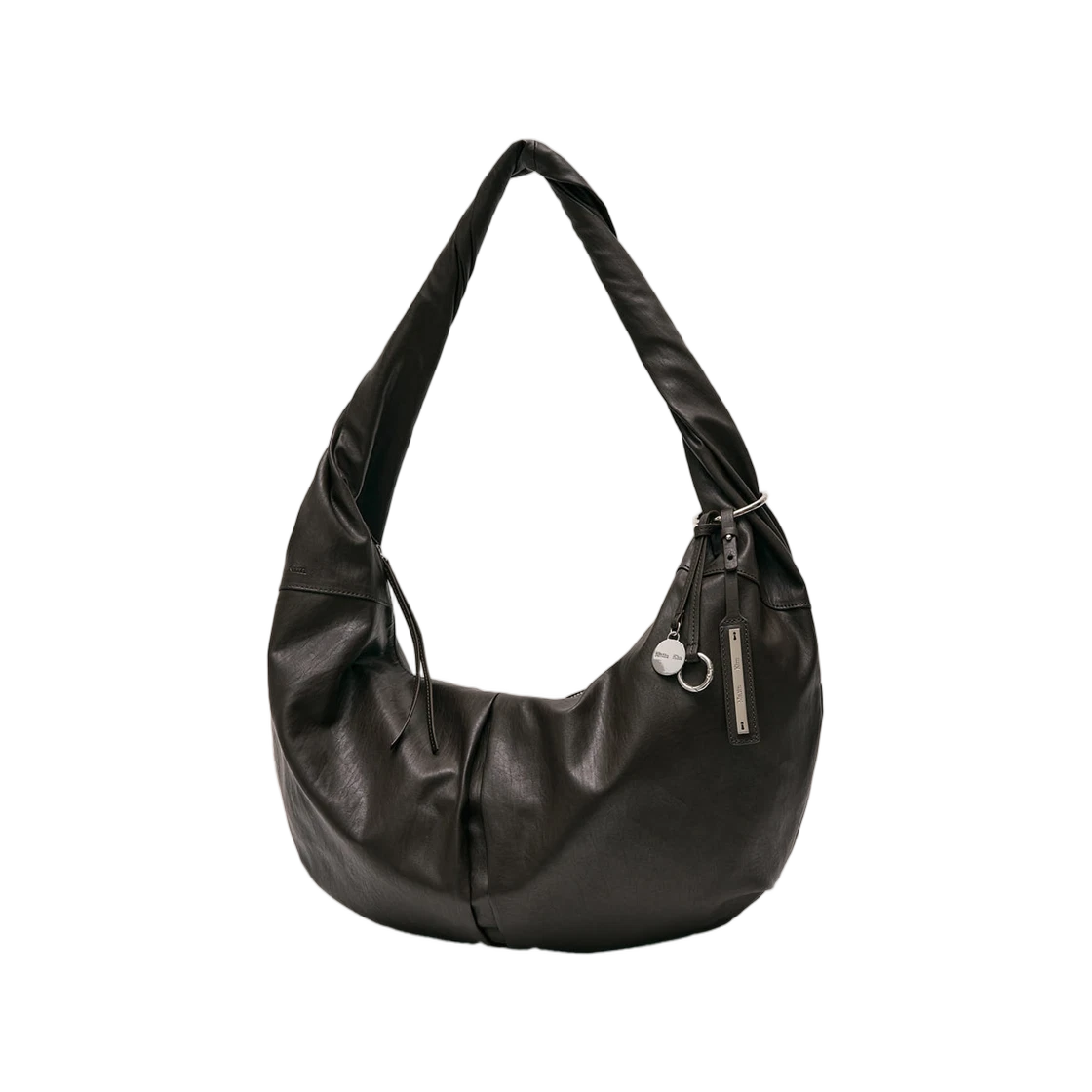 TWIST HANDLE LARGE HOBO BAG