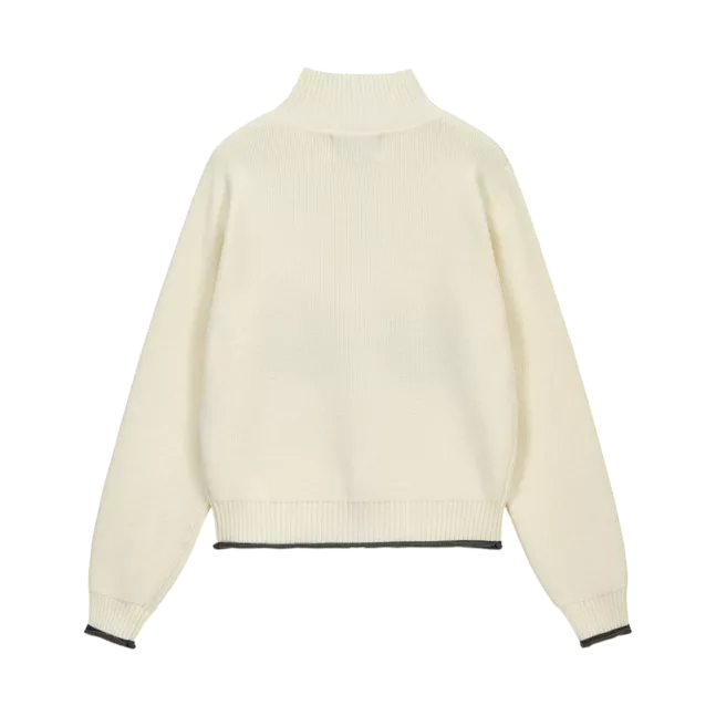 MATIN SPELL POINT KNIT ZIP UP