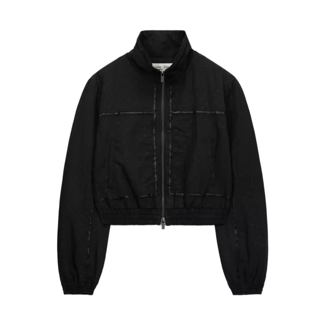 CROPPED EMBROIDERY BACK LOGO JUMPER