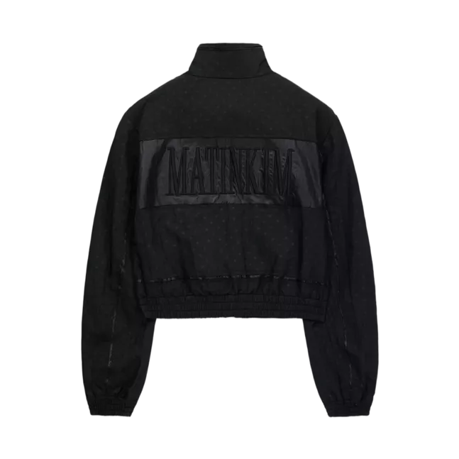CROPPED EMBROIDERY BACK LOGO JUMPER